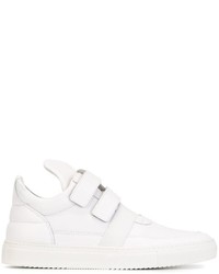 Baskets basses en cuir blanches Filling Pieces