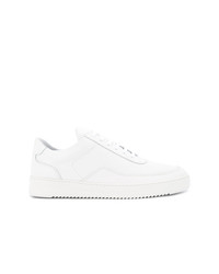 Baskets basses en cuir blanches Filling Pieces