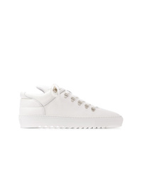 Baskets basses en cuir blanches Filling Pieces