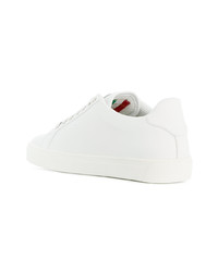 Baskets basses en cuir blanches Philipp Plein