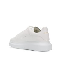 Baskets basses en cuir blanches Alexander McQueen