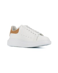 Baskets basses en cuir blanches Alexander McQueen