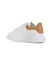 Baskets basses en cuir blanches Alexander McQueen