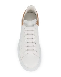 Baskets basses en cuir blanches Alexander McQueen