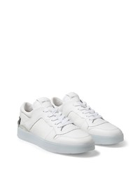 Baskets basses en cuir blanches Jimmy Choo