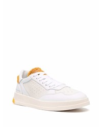 Baskets basses en cuir blanches Ghoud