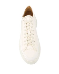 Baskets basses en cuir blanches Oamc