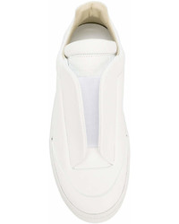 Baskets basses en cuir blanches Maison Margiela