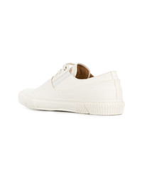 Baskets basses en cuir blanches Both