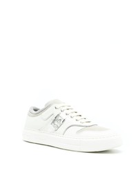 Baskets basses en cuir blanches Salvatore Ferragamo