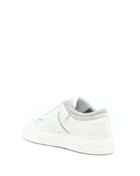 Baskets basses en cuir blanches Salvatore Ferragamo