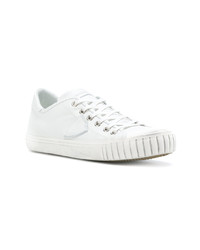 Baskets basses en cuir blanches Philippe Model