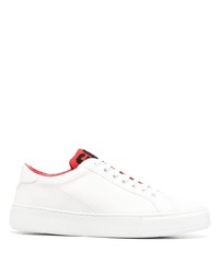 Baskets basses en cuir blanches Gcds