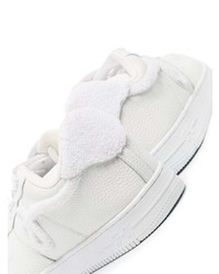 Baskets basses en cuir blanches John Geiger