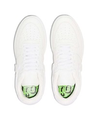 Baskets basses en cuir blanches John Geiger