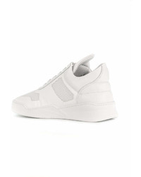 Baskets basses en cuir blanches Filling Pieces