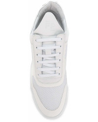 Baskets basses en cuir blanches Filling Pieces