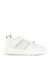 Baskets basses en cuir blanches Giuseppe Zanotti