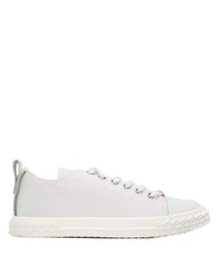 Baskets basses en cuir blanches Giuseppe Zanotti