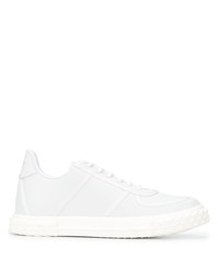 Baskets basses en cuir blanches Giuseppe Zanotti