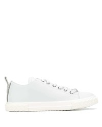 Baskets basses en cuir blanches Giuseppe Zanotti