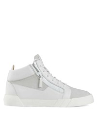 Baskets basses en cuir blanches Giuseppe Zanotti