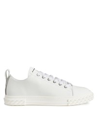 Baskets basses en cuir blanches Giuseppe Zanotti