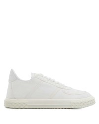 Baskets basses en cuir blanches Giuseppe Zanotti