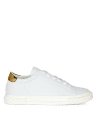 Baskets basses en cuir blanches Giuseppe Zanotti