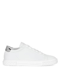 Baskets basses en cuir blanches Giuseppe Zanotti