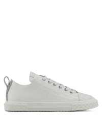 Baskets basses en cuir blanches Giuseppe Zanotti