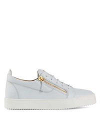 Baskets basses en cuir blanches Giuseppe Zanotti