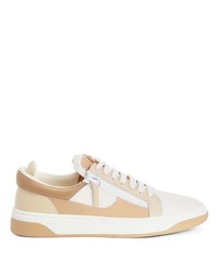 Baskets basses en cuir blanches Giuseppe Zanotti