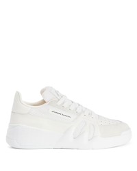 Baskets basses en cuir blanches Giuseppe Zanotti