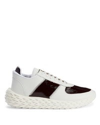 Baskets basses en cuir blanches Giuseppe Zanotti