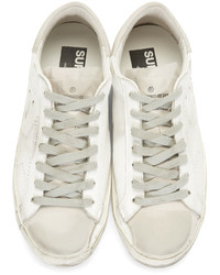 Baskets basses en cuir blanches Golden Goose Deluxe Brand