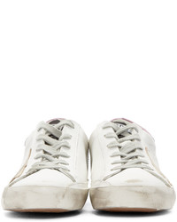 Baskets basses en cuir blanches Golden Goose Deluxe Brand