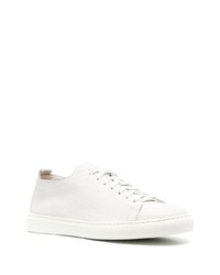 Baskets basses en cuir blanches Henderson Baracco