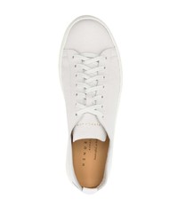 Baskets basses en cuir blanches Henderson Baracco