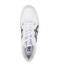 Baskets basses en cuir blanches Asics