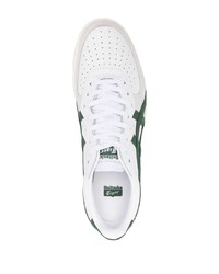 Baskets basses en cuir blanches Asics