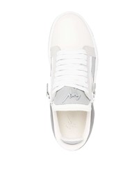 Baskets basses en cuir blanches Giuseppe Zanotti