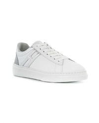 Baskets basses en cuir blanches Hogan