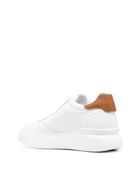 Baskets basses en cuir blanches Hogan