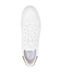 Baskets basses en cuir blanches Hogan