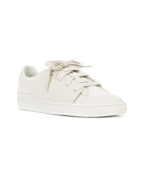 Baskets basses en cuir blanches Puma