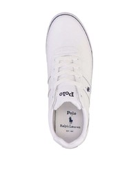 Baskets basses en cuir blanches Polo Ralph Lauren