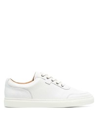 Baskets basses en cuir blanches Harrys Of London