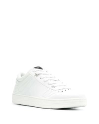 Baskets basses en cuir blanches Jimmy Choo