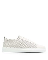 Baskets basses en cuir blanches Henderson Baracco